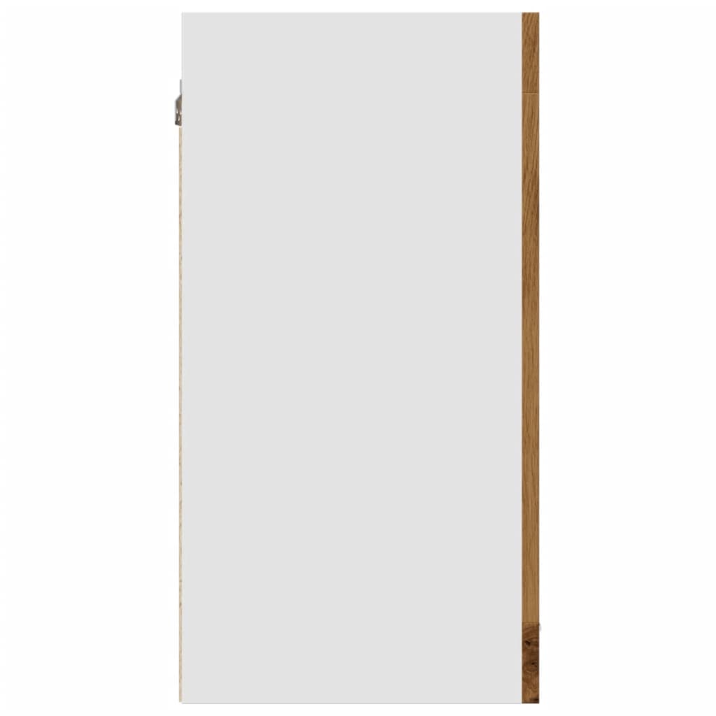 Pensile Vetro “Lyon” Rovere Artigianale 40x31x60 cm - homemem39