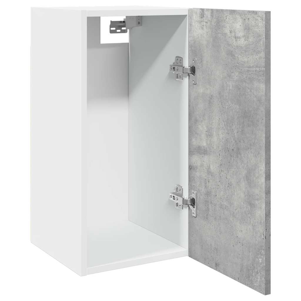 Mobile Pensile “Lyon” Grigio Cemento 30x31x60 cm - homemem39