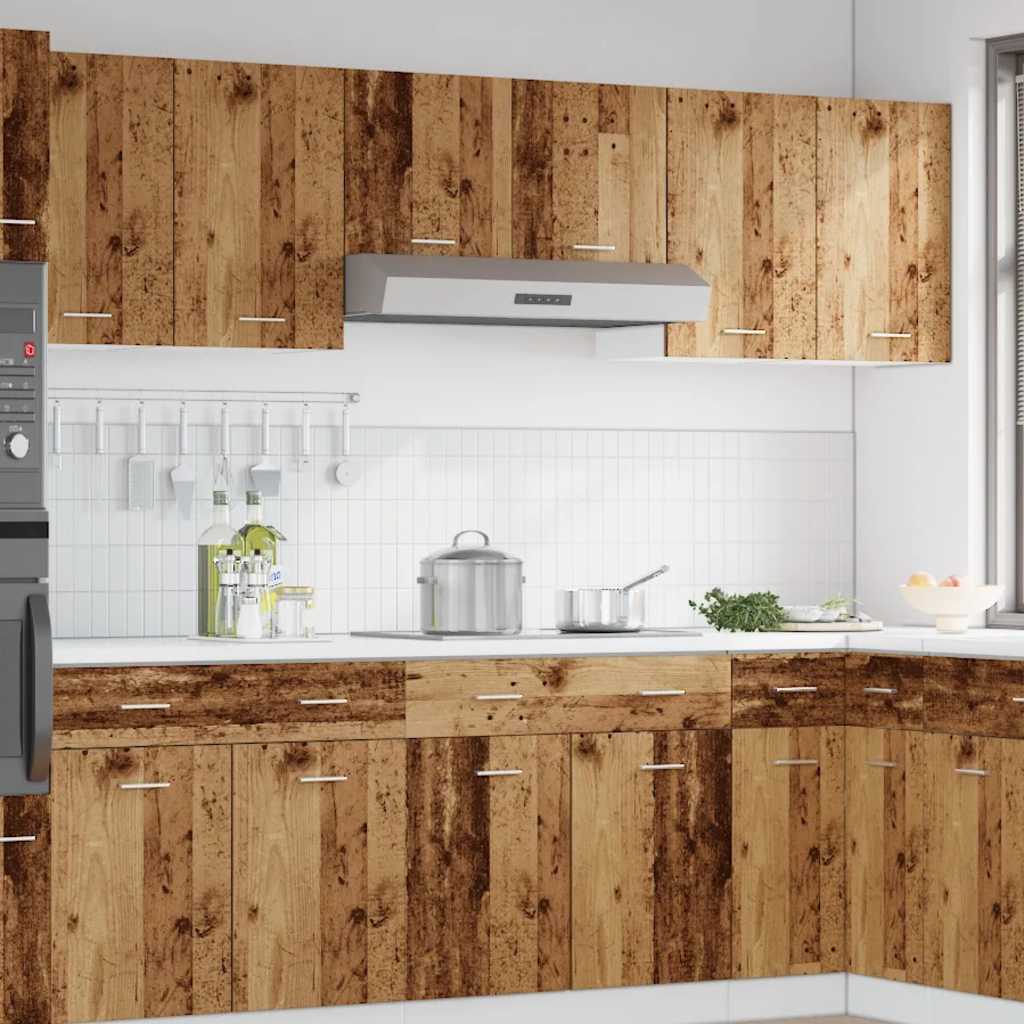 Mobile Pensile “Lyon” Legno Antico 40x31x60 cm | homemem39