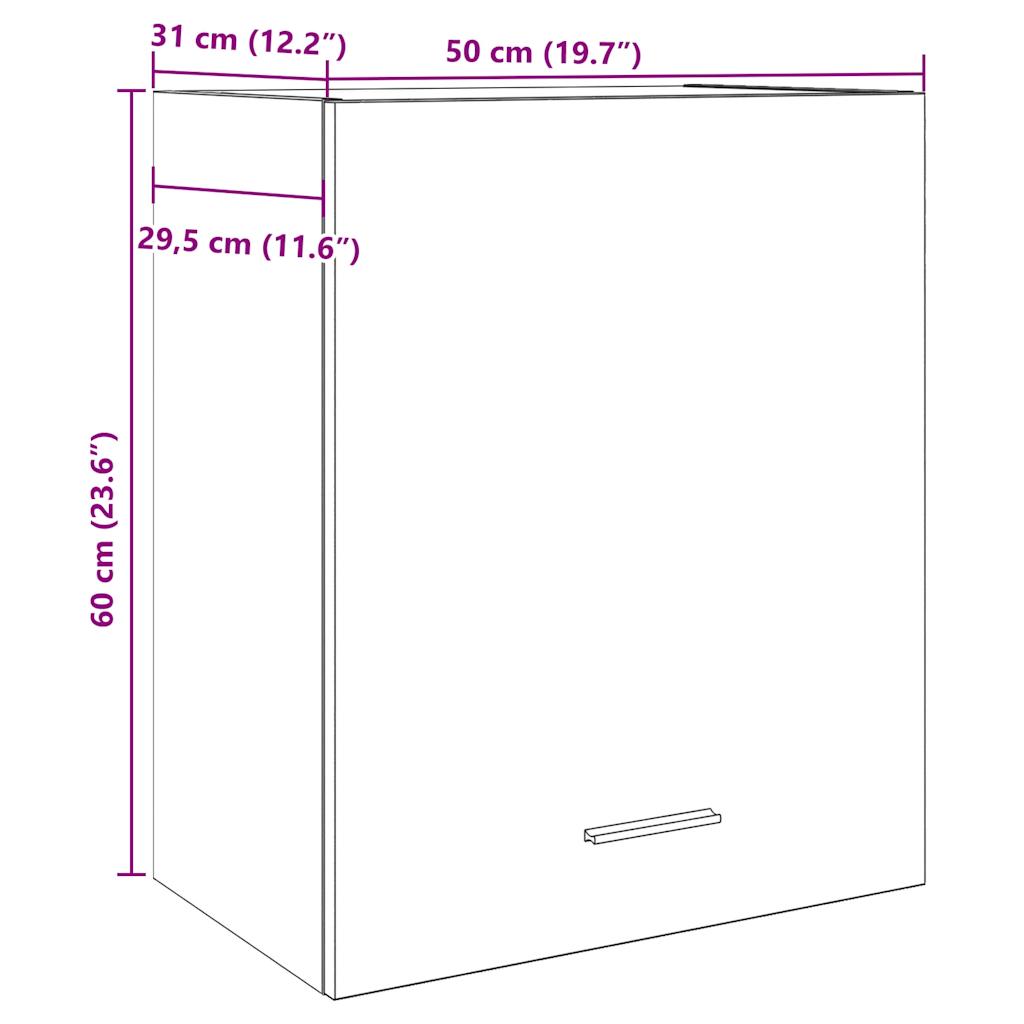 Mobile Pensile “Lyon” Rovere Artigianale 50x31x60 cm | homemem39