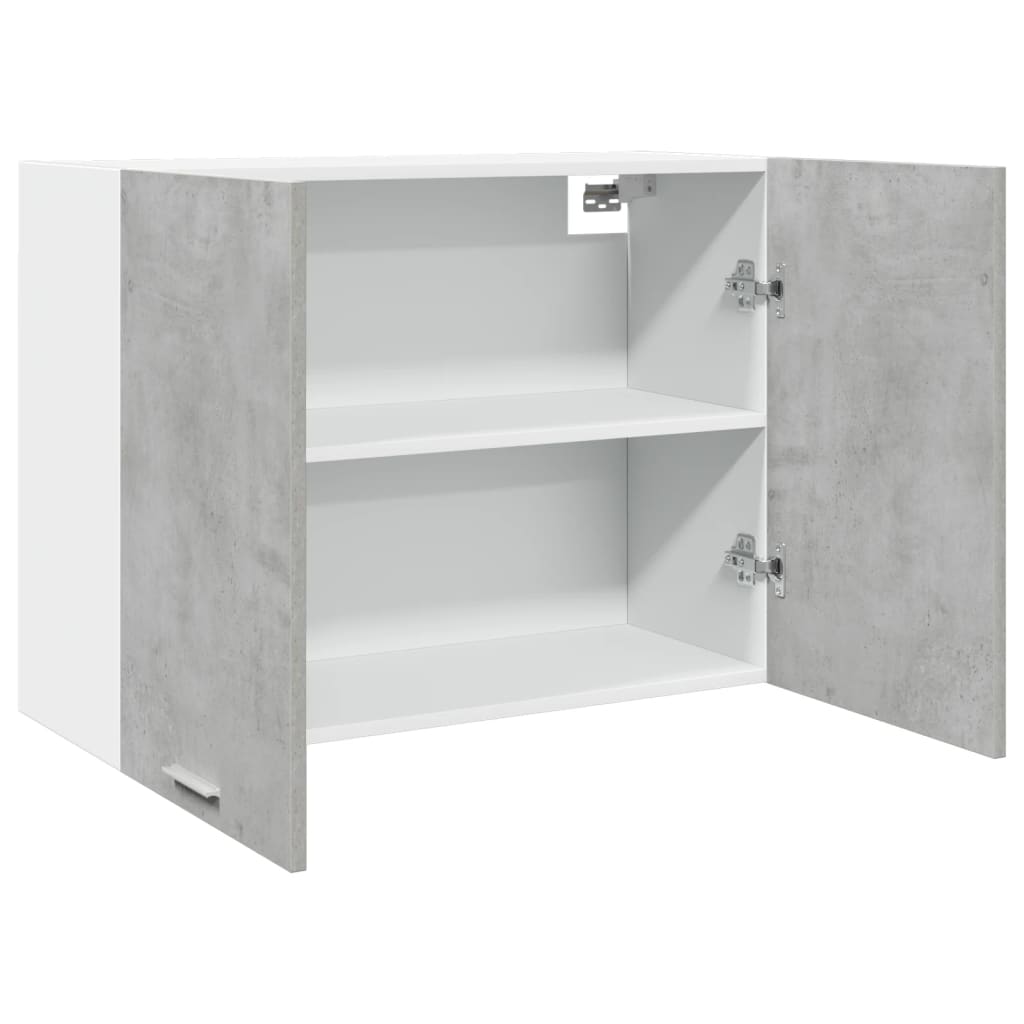 Mobile Pensile “Lyon” Grigio Cemento 80x31x60 cm | homemem39