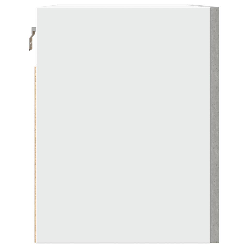 Mobile Pensile “Lyon” Grigio Cemento 60x31x40 cm - homemem39