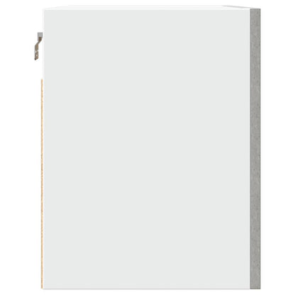 Mobile Pensile “Lyon” Grigio Cemento 60x31x40 cm - homemem39