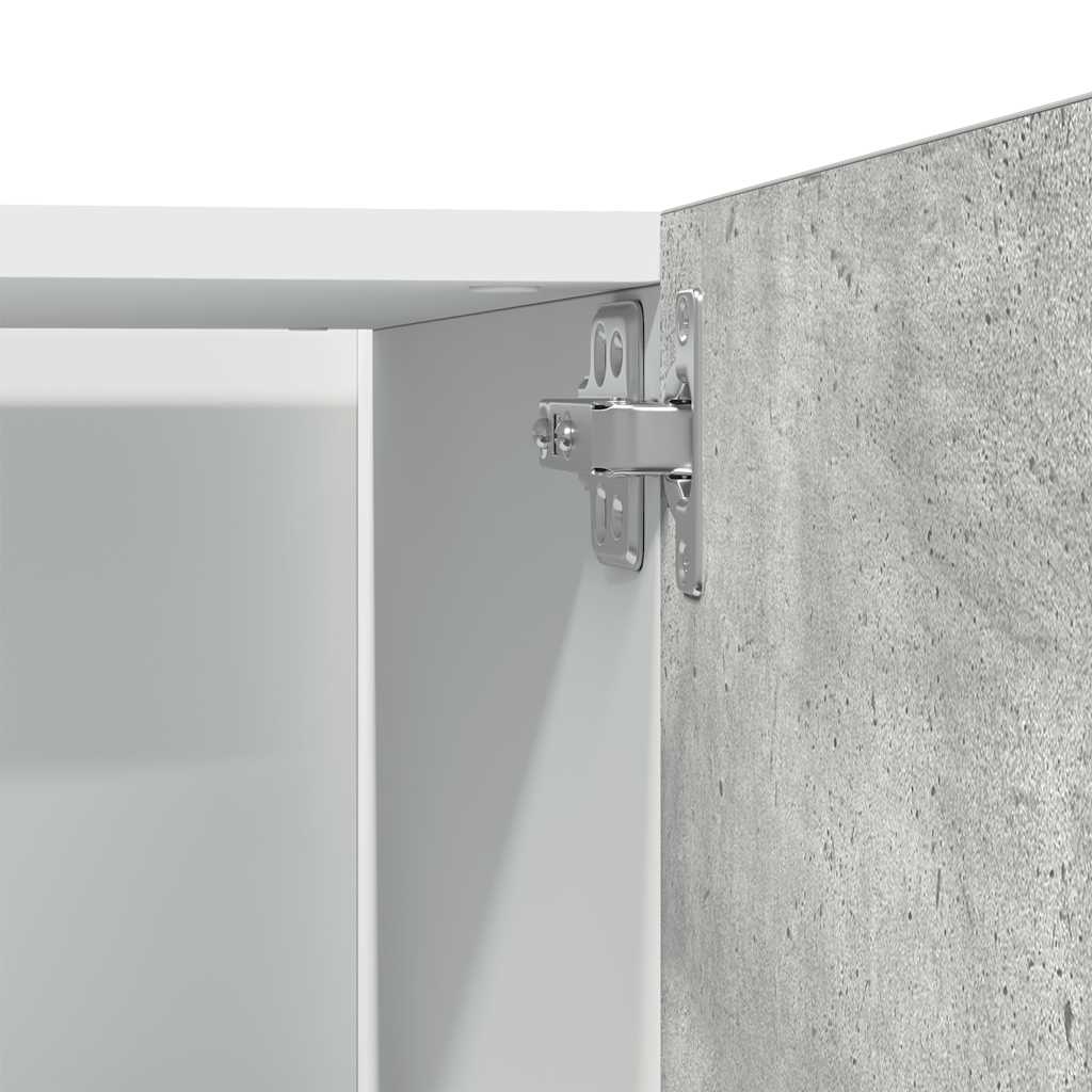 Mobile per Frigo “Lyon” Grigio Cemento 60x57x207 cm