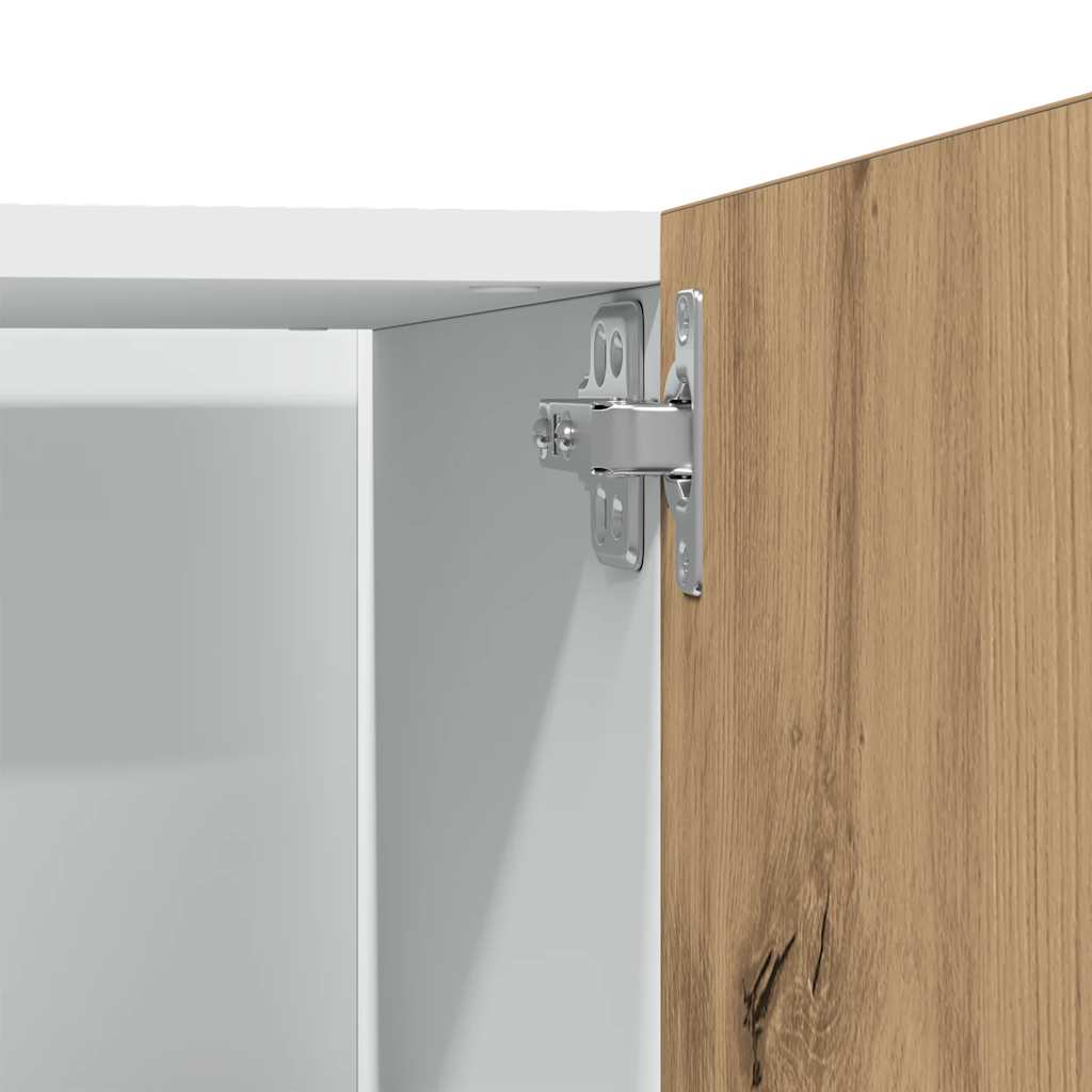 Mobile per Frigo “Lyon” Rovere Artigianale 60x57x207 cm