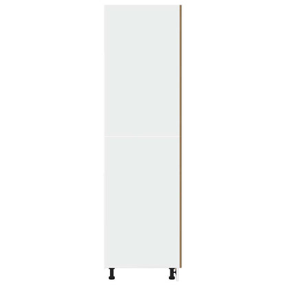Mobile per Frigo “Lyon” Rovere Artigianale 60x57x207 cm - homemem39