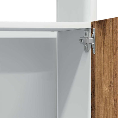 Mobile per Microonde “Lyon” Legno Antico 60x57x207 cm