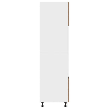 Mobile per Microonde “Lyon” Legno Antico 60x57x207 cm | homemem39