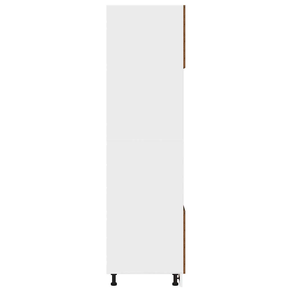Mobile per Microonde “Lyon” Legno Antico 60x57x207 cm