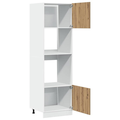 Mobile Microonde “Lyon” Rovere Artigianale 60x57x207 cm