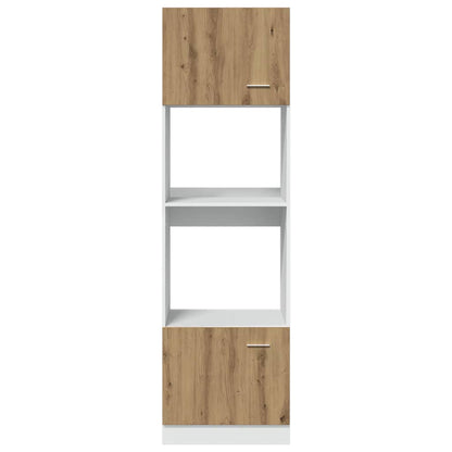 Mobile Microonde “Lyon” Rovere Artigianale 60x57x207 cm