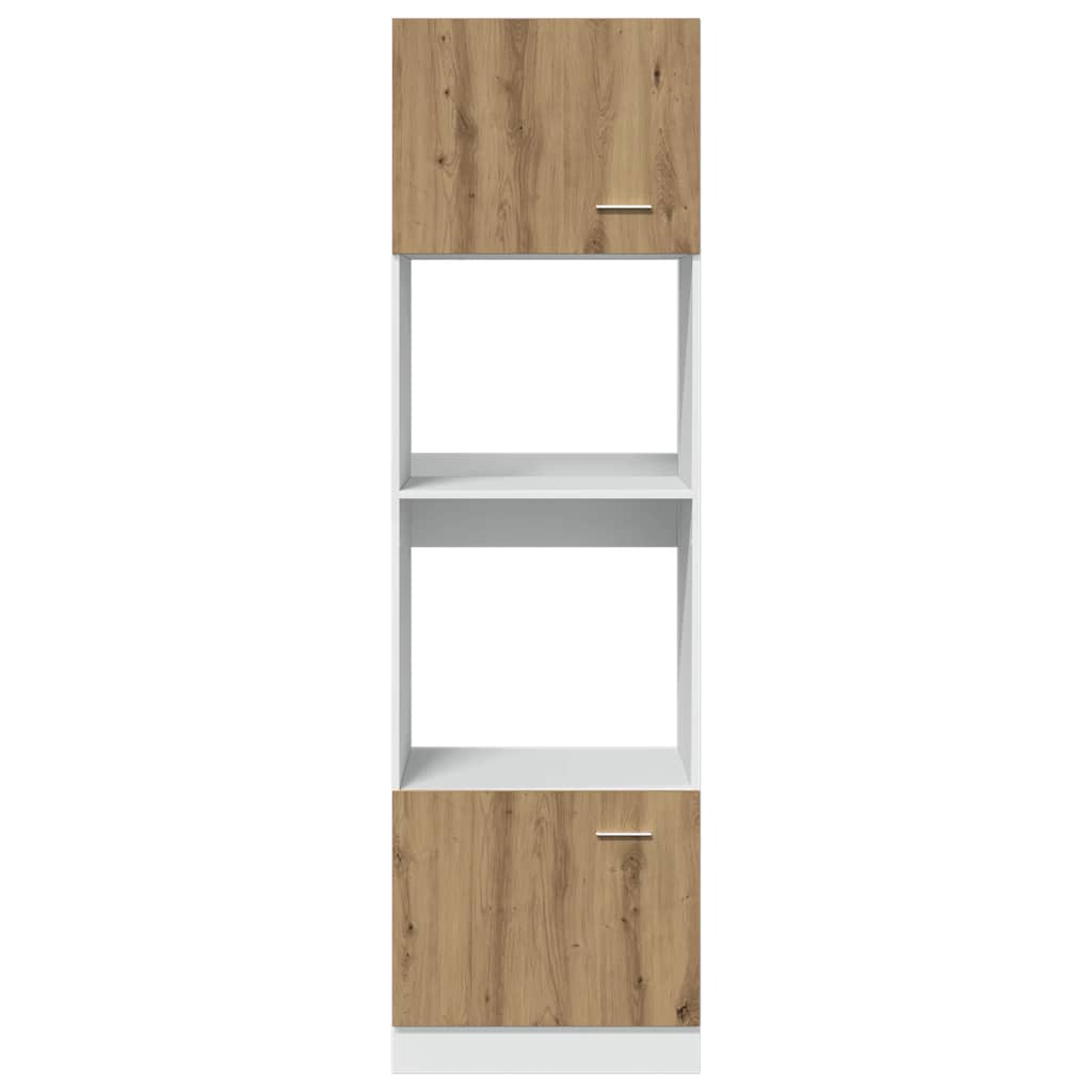 Mobile Microonde “Lyon” Rovere Artigianale 60x57x207 cm