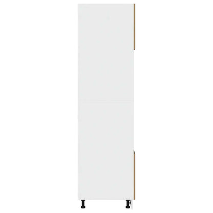 Mobile Microonde “Lyon” Rovere Artigianale 60x57x207 cm - homemem39