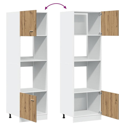Mobile Microonde “Lyon” Rovere Artigianale 60x57x207 cm