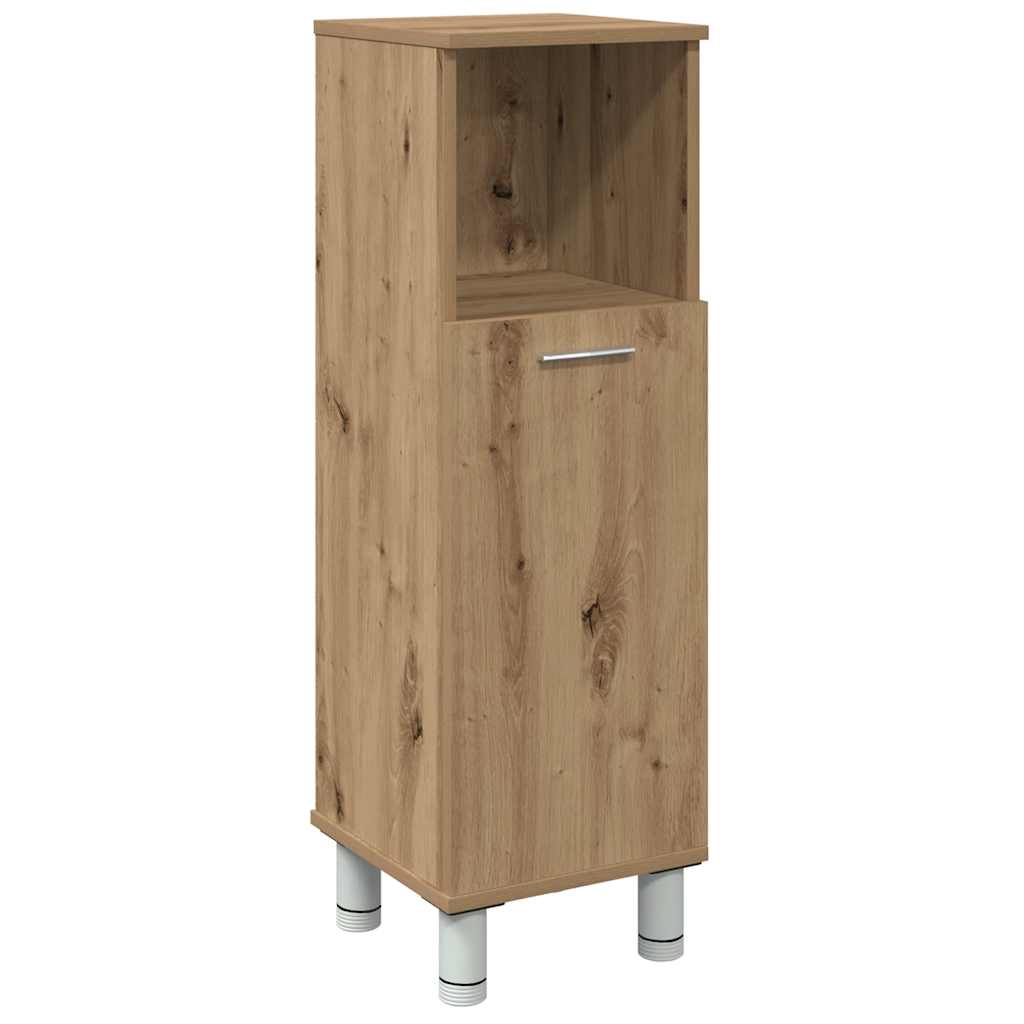 Armadietto Bagno Artigianale 30x30x95 cm in Legno Multistrato | homemem39