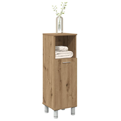 Armadietto Bagno Artigianale 30x30x95 cm in Legno Multistrato | homemem39