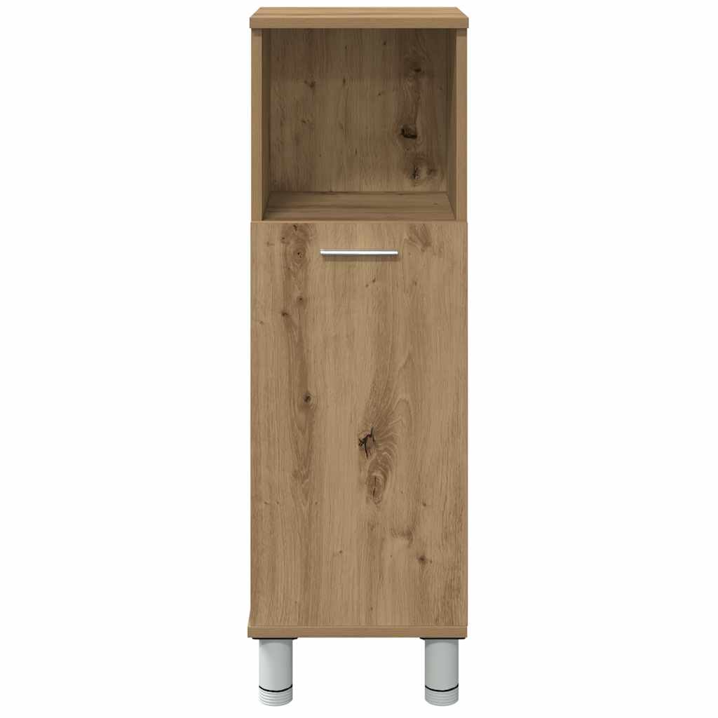 Armadietto Bagno Artigianale 30x30x95 cm in Legno Multistrato | homemem39