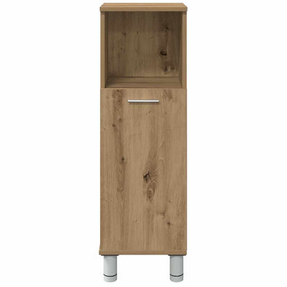 Armadietto Bagno Artigianale 30x30x95 cm in Legno Multistrato | homemem39