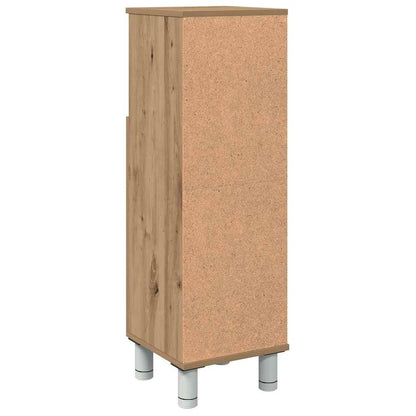 Armadietto Bagno Artigianale 30x30x95 cm in Legno Multistrato | homemem39