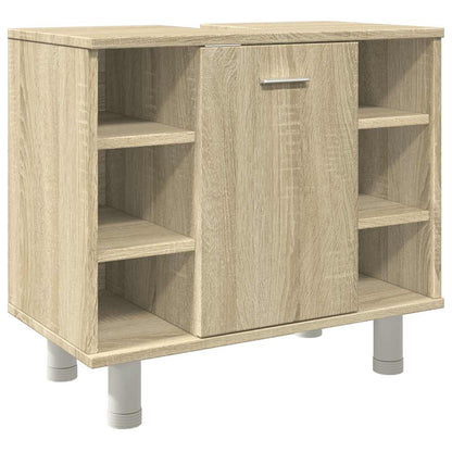 Mobile da Bagno Rovere Sonoma 60x32x53,5cm in Legno Multistrato | homemem39