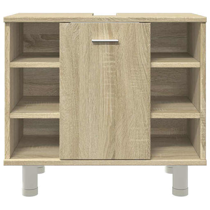 Mobile da Bagno Rovere Sonoma 60x32x53,5cm in Legno Multistrato | homemem39