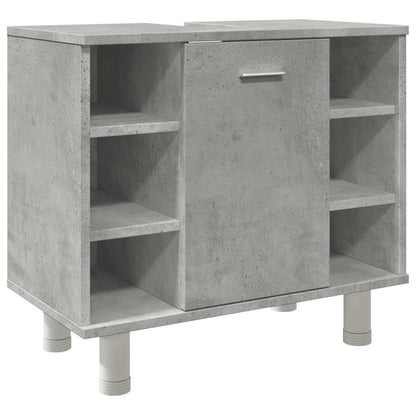 Mobile da Bagno Grigio Cemento 60x32x53,5 cm Legno Multistrato | homemem39