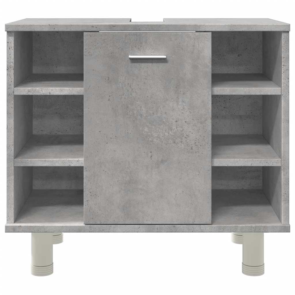 Mobile da Bagno Grigio Cemento 60x32x53,5 cm Legno Multistrato | homemem39