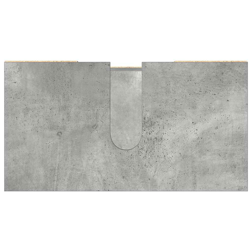 Mobile da Bagno Grigio Cemento 60x32x53,5 cm Legno Multistrato | homemem39