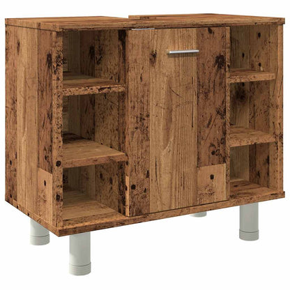 Mobile da Bagno Legno Antico 60x32x53,5 cm in Legno Multistrato | homemem39