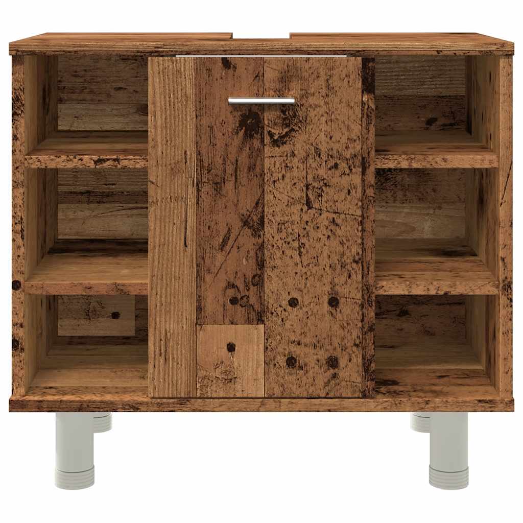 Mobile da Bagno Legno Antico 60x32x53,5 cm in Legno Multistrato | homemem39