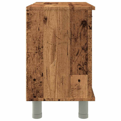 Mobile da Bagno Legno Antico 60x32x53,5 cm in Legno Multistrato | homemem39