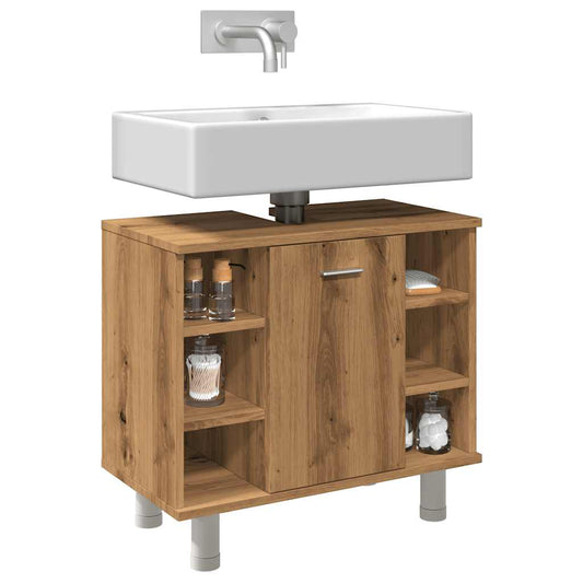 Armadietto Bagno Artigianale 60x32x53,5 cm Legno Multistrato | homemem39