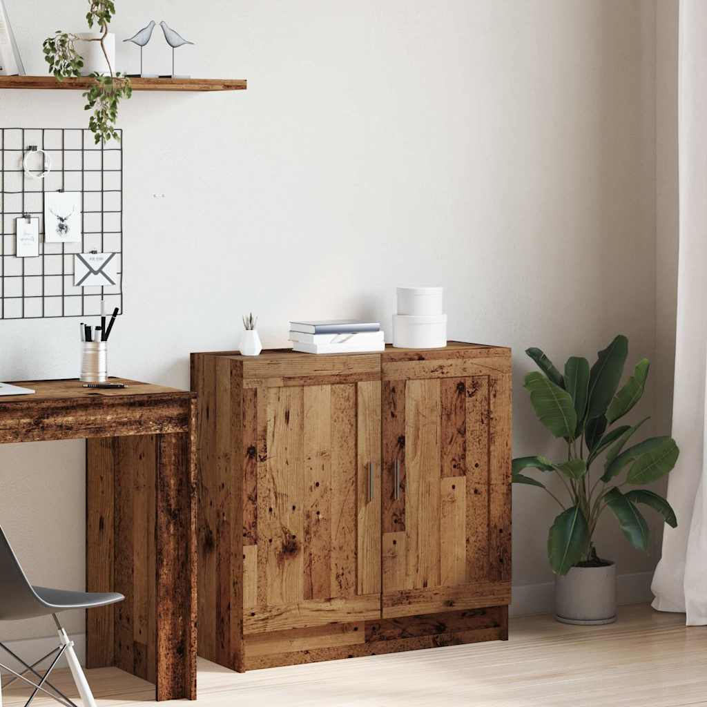 Libreria Legno Antico 82,5x30,5x80 cm in Truciolato | homemem39