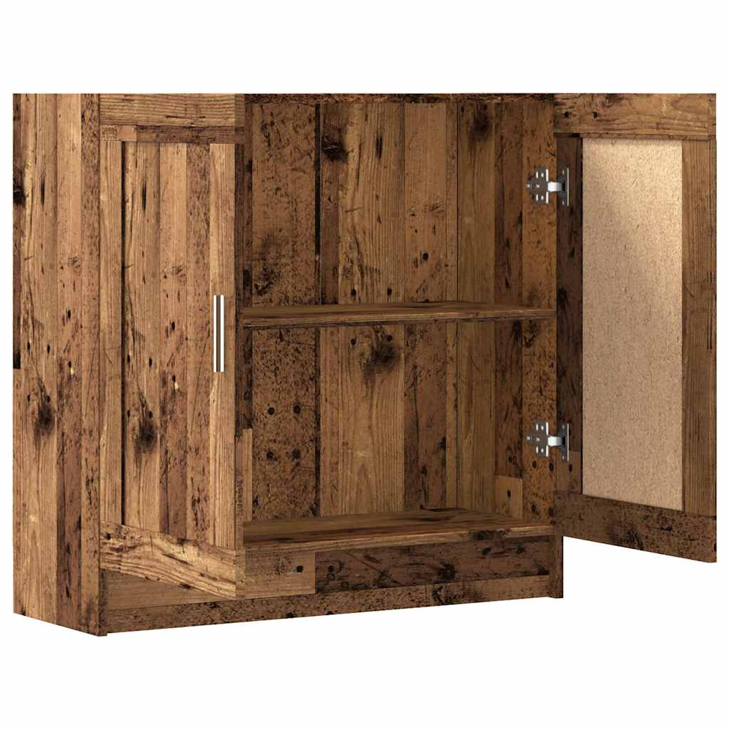 Libreria Legno Antico 82,5x30,5x80 cm in Truciolato | homemem39