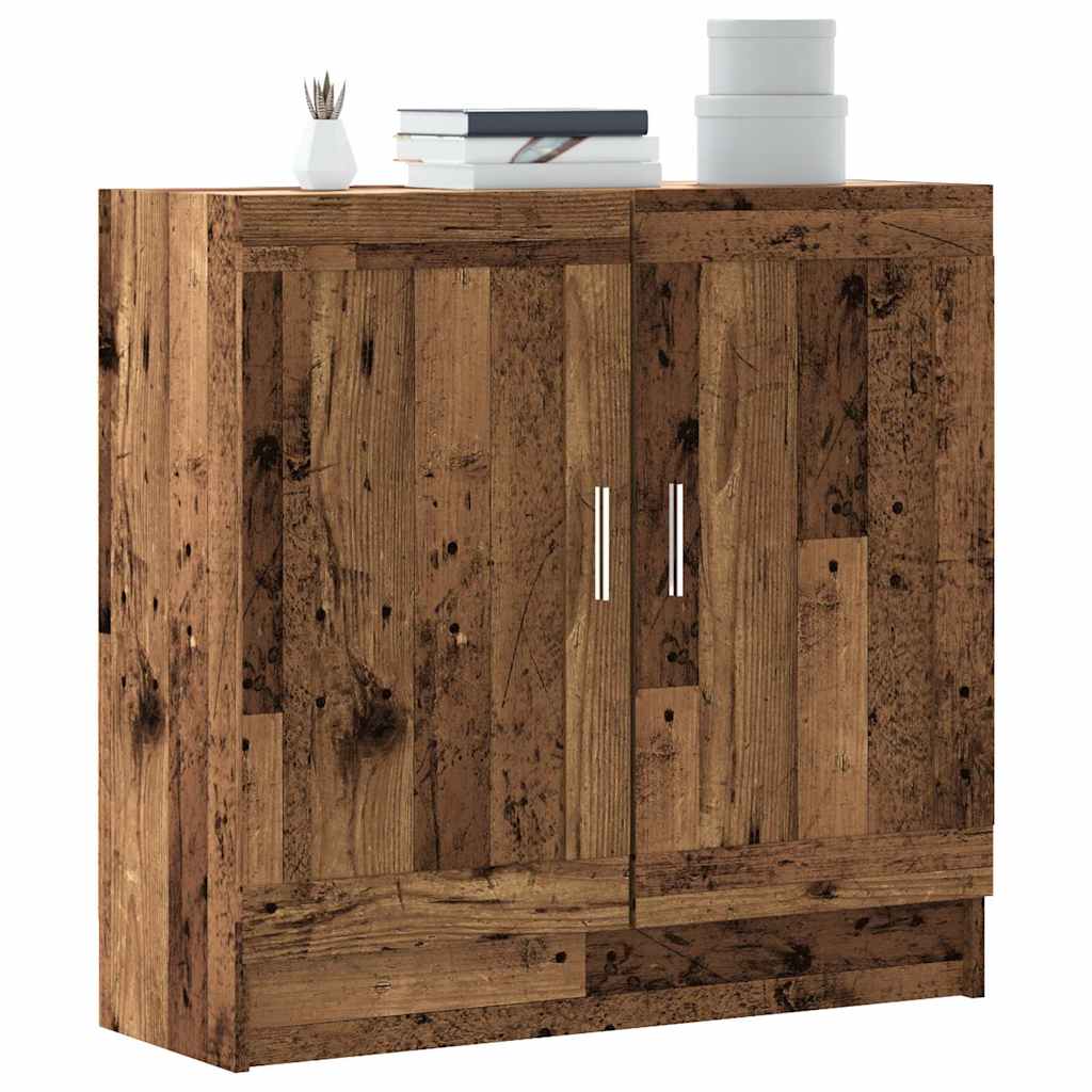 Libreria Legno Antico 82,5x30,5x80 cm in Truciolato | homemem39