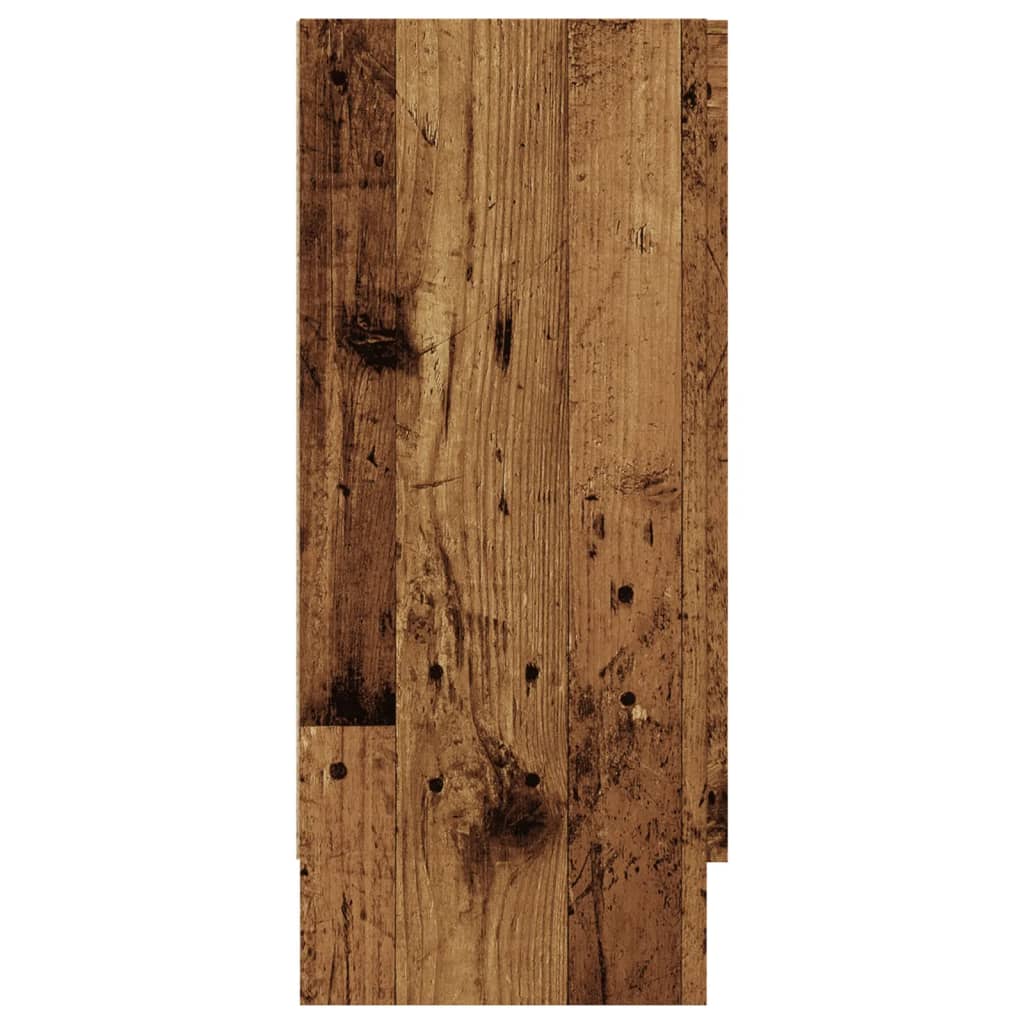 Credenza Legno Antico 120x30,5x70 cm in Truciolato - homemem39