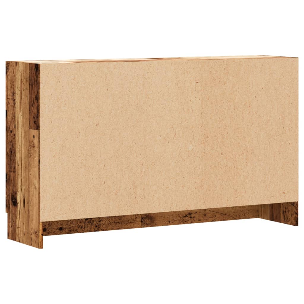 Credenza Legno Antico 120x30,5x70 cm in Truciolato - homemem39