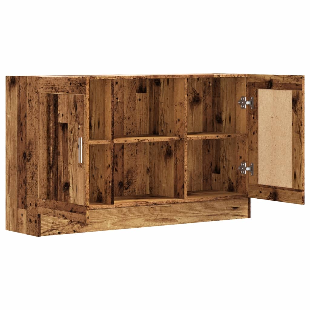 Credenza Legno Antico 120x30,5x70 cm in Truciolato - homemem39
