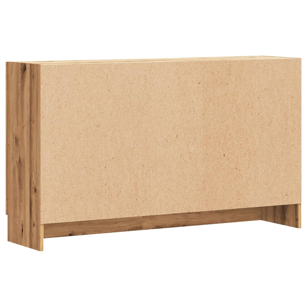 Credenza Rovere Artigianale 120x30,5x70 cm in Truciolato - homemem39