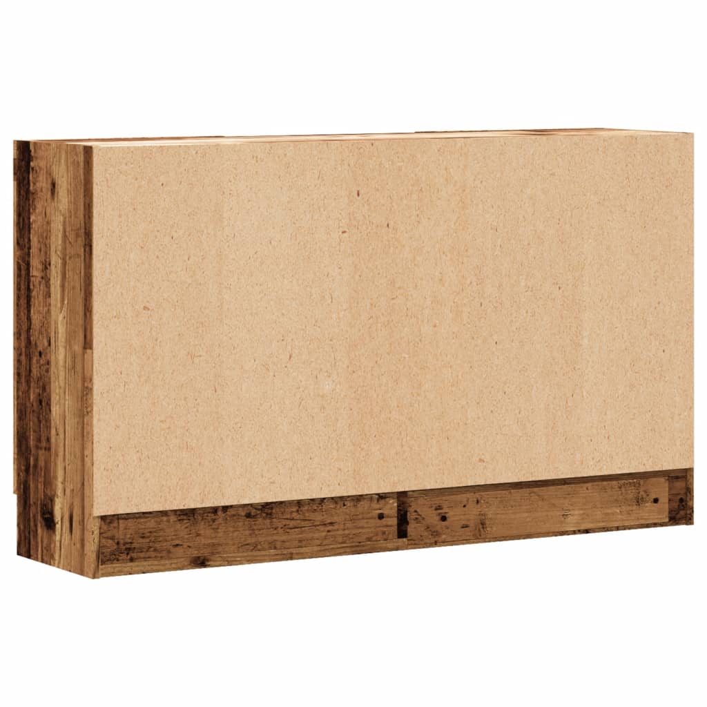 Credenza Legno Antico 120x30,5x70 cm in Truciolato - homemem39