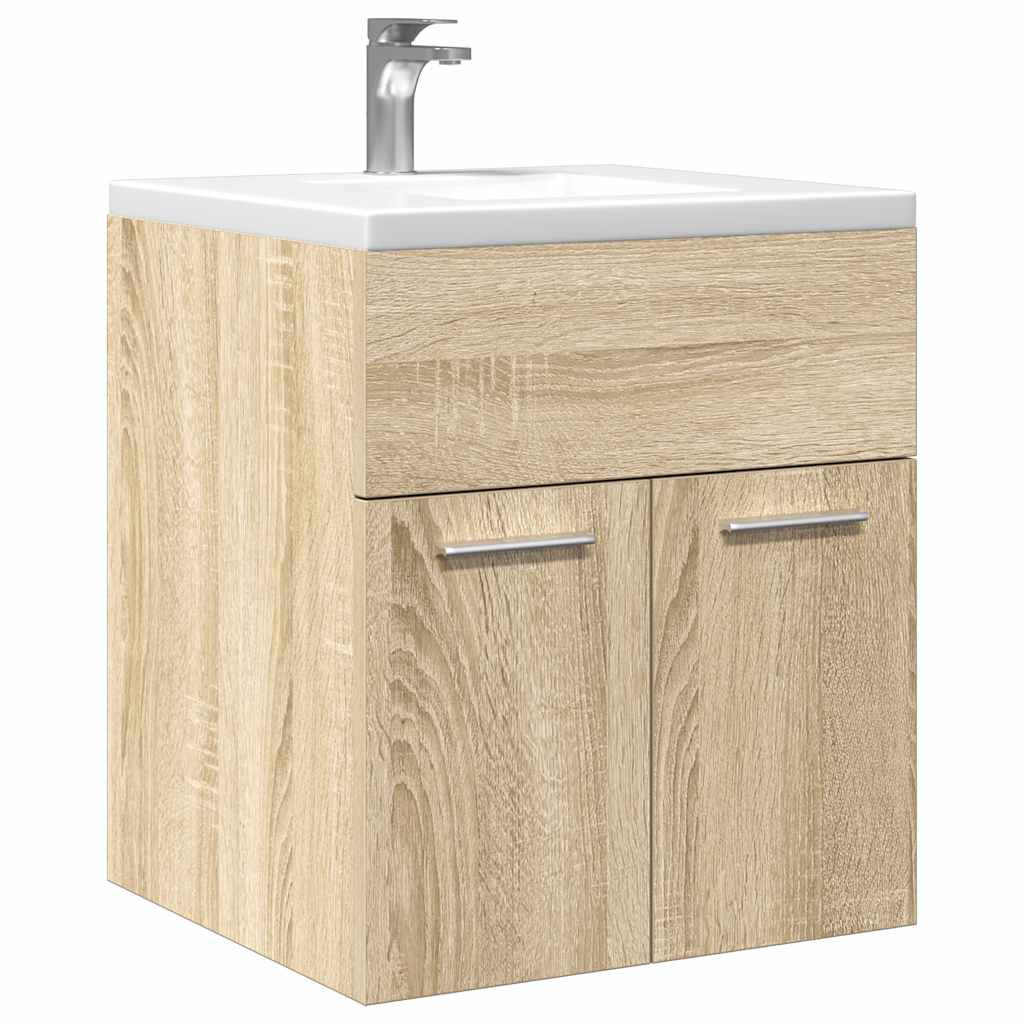 Mobile Lavabo Bagno Rovere Sonoma 41x38,5x46 cm in Truciolato | homemem39