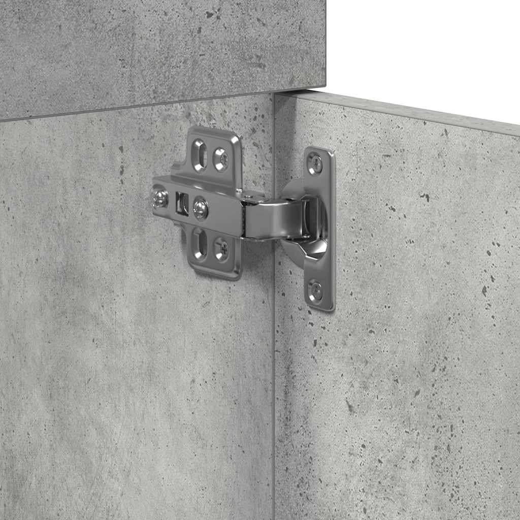 Mobile Lavabo Bagno Grigio Cemento 41x38,5x46 cm in Truciolato | homemem39