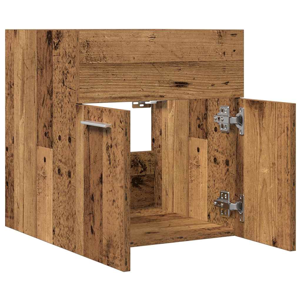 Mobile da Bagno Legno Antico 41x38,5x46 cm in Truciolato | homemem39