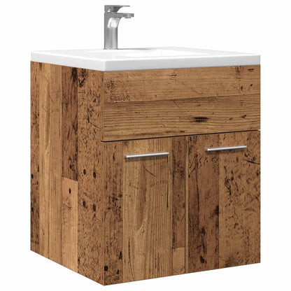Mobile da Bagno Legno Antico 41x38,5x46 cm in Truciolato | homemem39