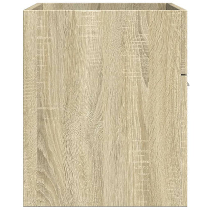 Mobile Sottolavabo Rovere Sonoma 80x38,5x46cm Legno Multistrato
