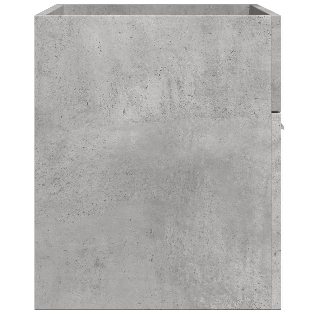 Mobile Sottolavabo Grigio Cemento 80x38,5x46 cm Multistrato | homemem39