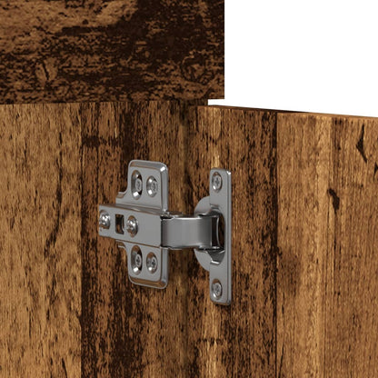 Mobile Lavabo Bagno Legno Antico 90x38,5x46 cm Multistrato | homemem39