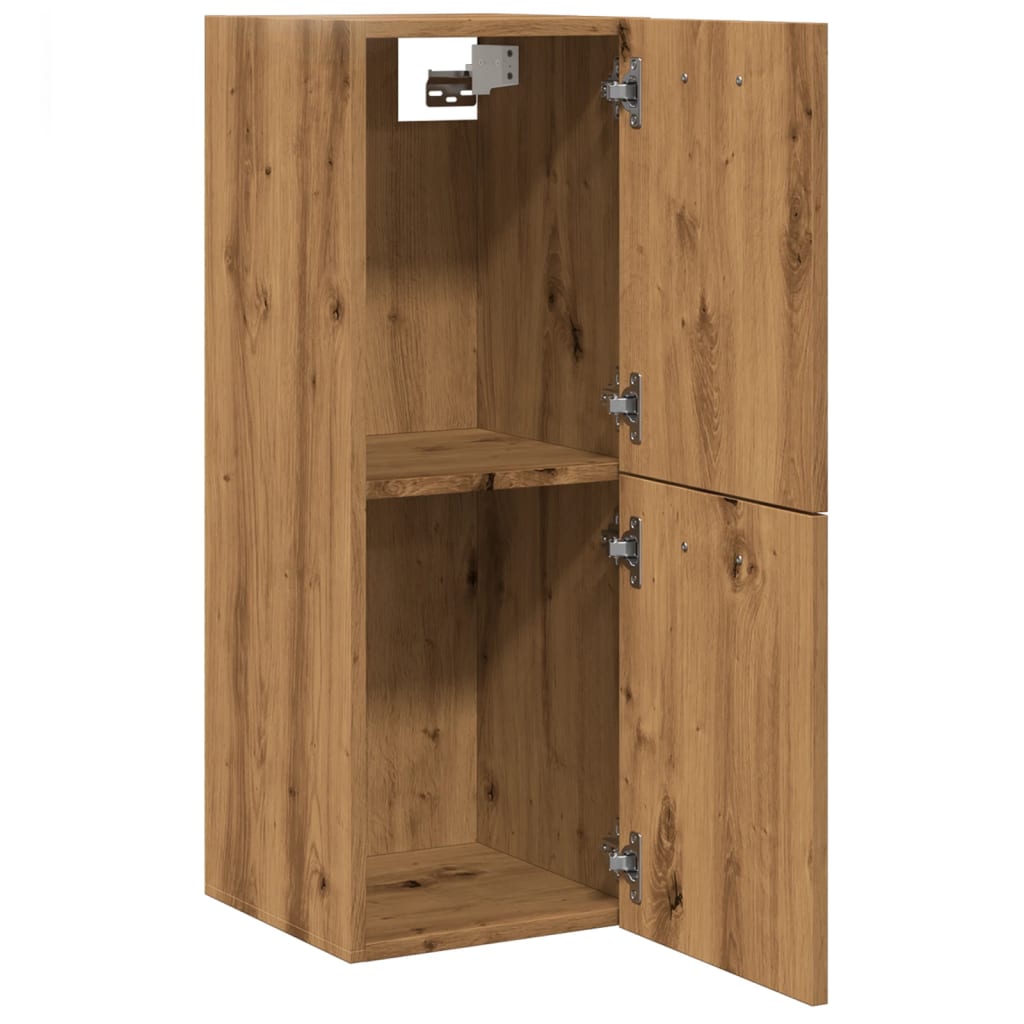 Mobile Pensile Bagno Rovere Artigianale 30x30x80cm Truciolato | homemem39