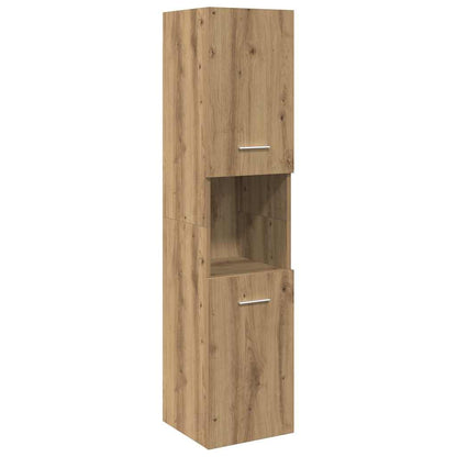 Mobile Pensile Bagno Rovere Artigianale 30x30x130cm Truciolato