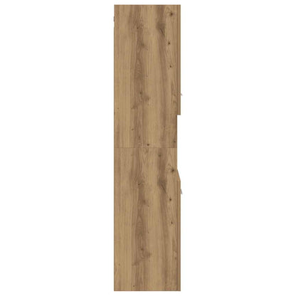Mobile Pensile Bagno Rovere Artigianale 30x30x130cm Truciolato